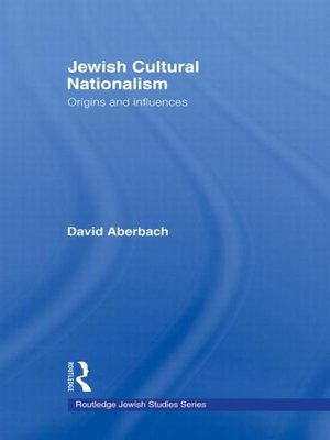 cover image of Jewish Cultural Nationalism